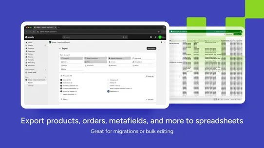 Altera ‑ Export and Import screenshot