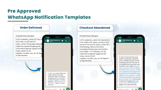 WhatsApp Notifications+ChatBot screenshot