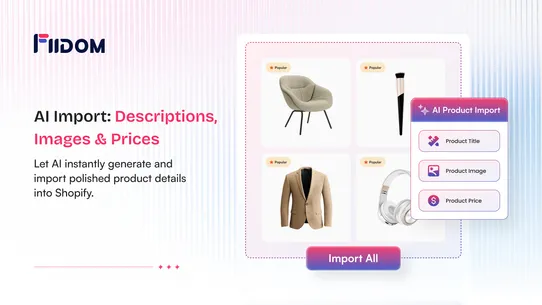 FD: AI AliExpress Dropshipping screenshot