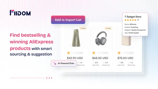 FD: AI AliExpress Dropshipping screenshot