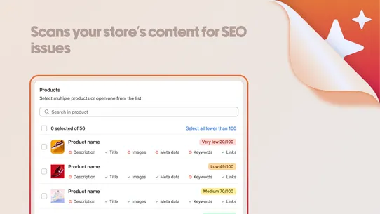 EZ AI: SEO Products Optimizer screenshot