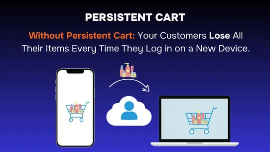 Persistent Cart ‑ Sync Devices screenshot