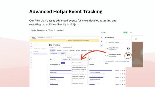 Hotjar Install screenshot