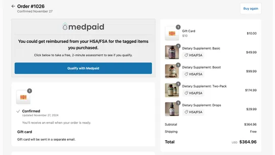 Medpaid screenshot