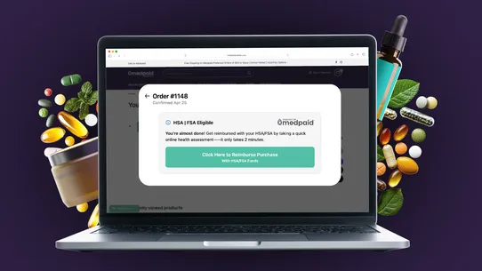 Medpaid HSA/FSA screenshot
