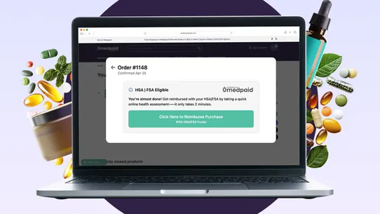 Medpaid HSA/FSA screenshot