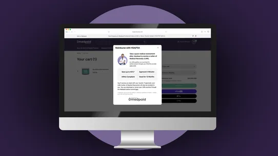 Medpaid HSA/FSA screenshot