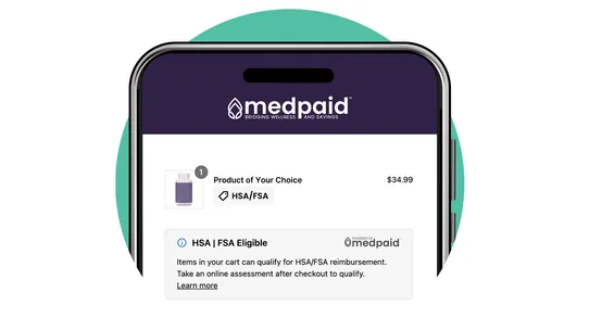 Medpaid HSA/FSA screenshot