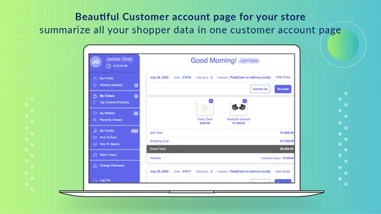 Flits: Customer Account screenshot