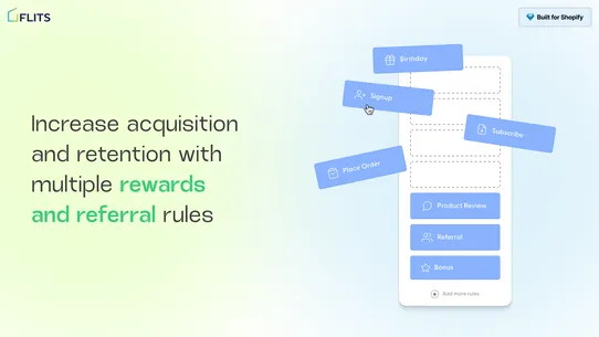 Flits Loyalty Rewards Program screenshot