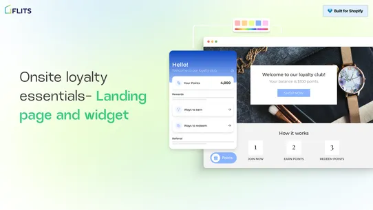 Flits Loyalty Rewards Program screenshot