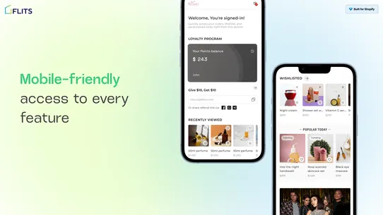 Flits Loyalty Reward Program screenshot
