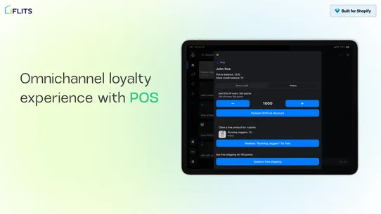 Flits Loyalty Reward Program screenshot
