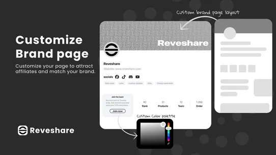 Reveshare Affiliate Marketing screenshot