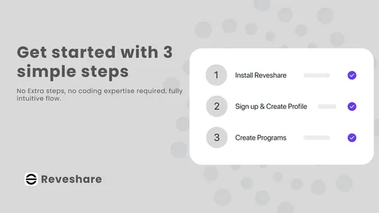 Reveshare Affiliate Marketing screenshot