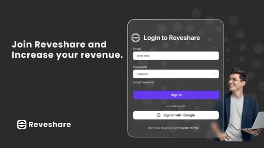 Reveshare Affiliate Marketing screenshot