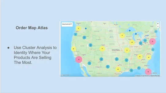 Keel Insights: Order Map Atlas screenshot