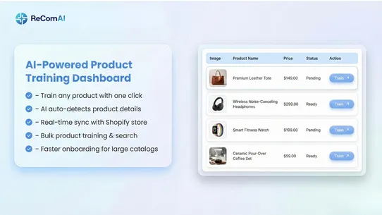 AI Chatbot &amp; Recommendation screenshot