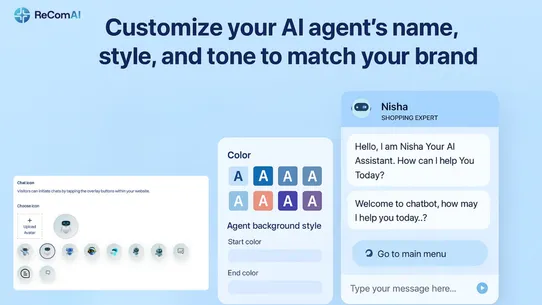 AI Chatbot &amp; Recommendation screenshot