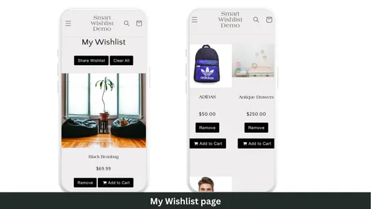 Smart Wishlist screenshot