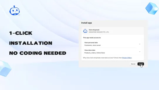 3win:shopmate screenshot