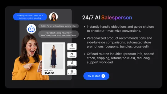 3WiN.ai :Chatbot AI saleperson screenshot
