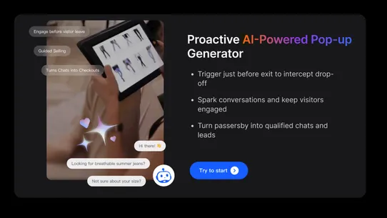 3WiN.ai :Chatbot AI saleperson screenshot