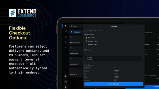 Extend POS for B2B &amp; Wholesale screenshot