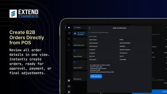 Extend POS for B2B &amp; Wholesale screenshot