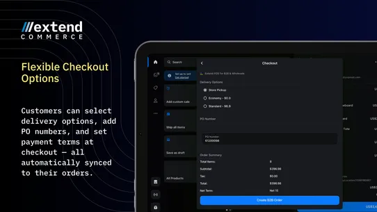 Extend POS for B2B &amp; Wholesale screenshot