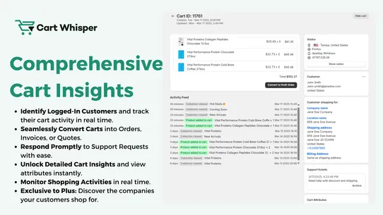 Cart Whisper | Live Carts Pro screenshot