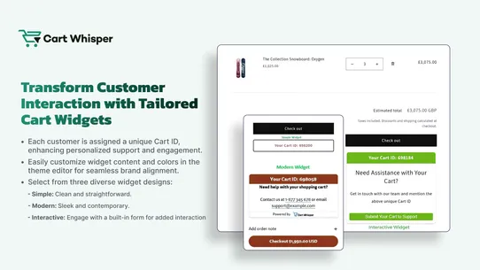 Cart Whisper | Live Carts Pro screenshot