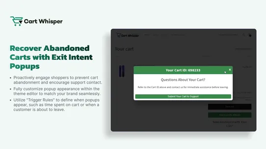 Cart Whisper | Live Carts Pro screenshot