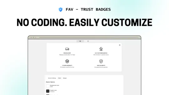 Fav ‑ Trust Badges and Banners screenshot