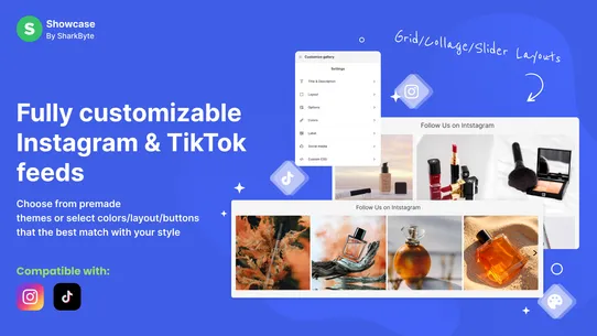 Showcase: Insta &amp; TikTok Feed screenshot