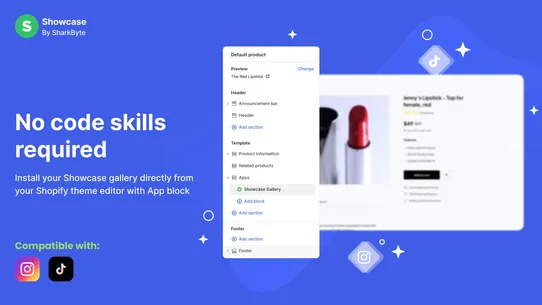 Showcase: Insta &amp; TikTok Feed screenshot
