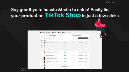 Optima Sync To Tiktok Shop screenshot