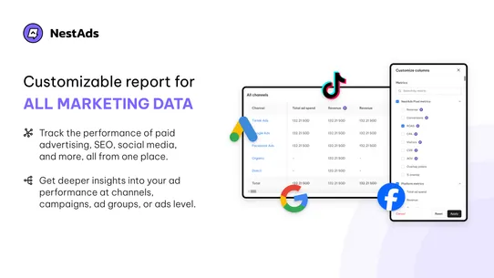 NestAds Attribution &amp; Tracking screenshot