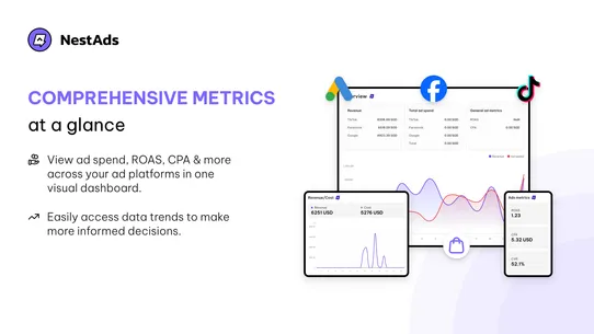 NestAds Attribution &amp; Tracking screenshot