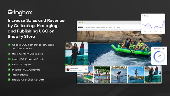 Tagbox UGC screenshot