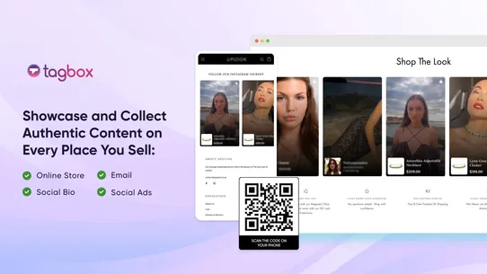 Tagbox UGC screenshot