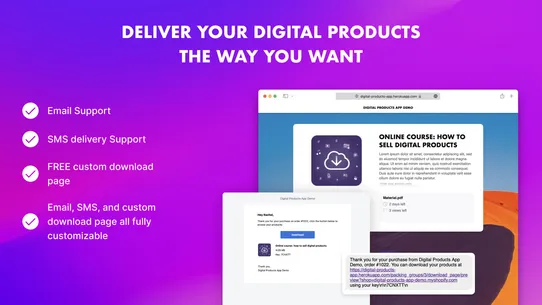 Linkcase ‑ Digital Products screenshot