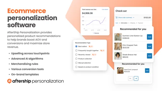 AfterShip Personalization screenshot