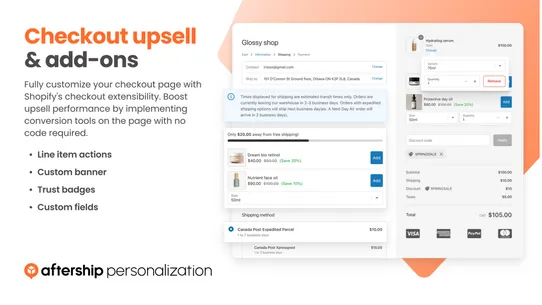 AfterShip Personalization screenshot