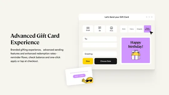 Rise.ai: Gift Cards &amp; Loyalty screenshot