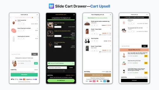 Slide Cart Drawer—Cart Upsell screenshot