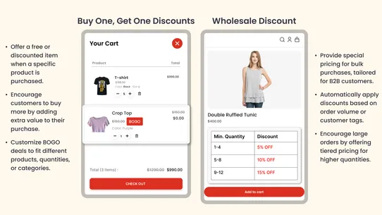 Discountly‑POS &amp; Tier Discount screenshot