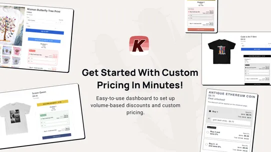 Tiered Pricing:Quantity Breaks screenshot