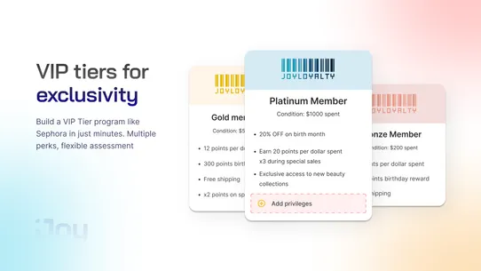 Joy Loyalty Program &amp; Rewards screenshot