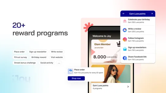 Joy Loyalty Program &amp; Rewards screenshot